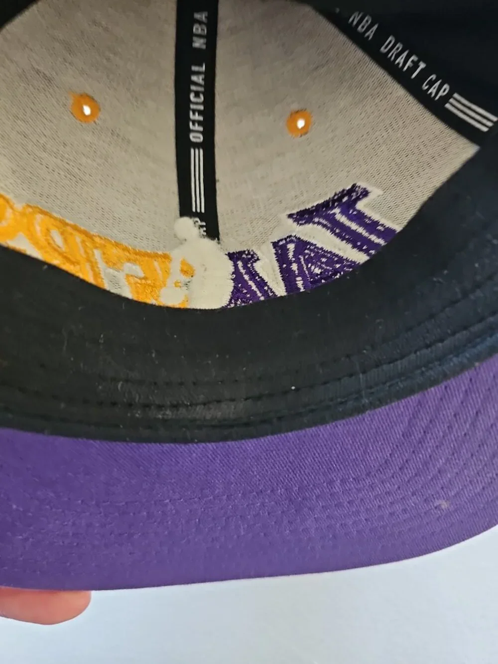 Adidas Los Angeles Lakers NBA Official Fitted Cap Hat Basketball | Size S/M